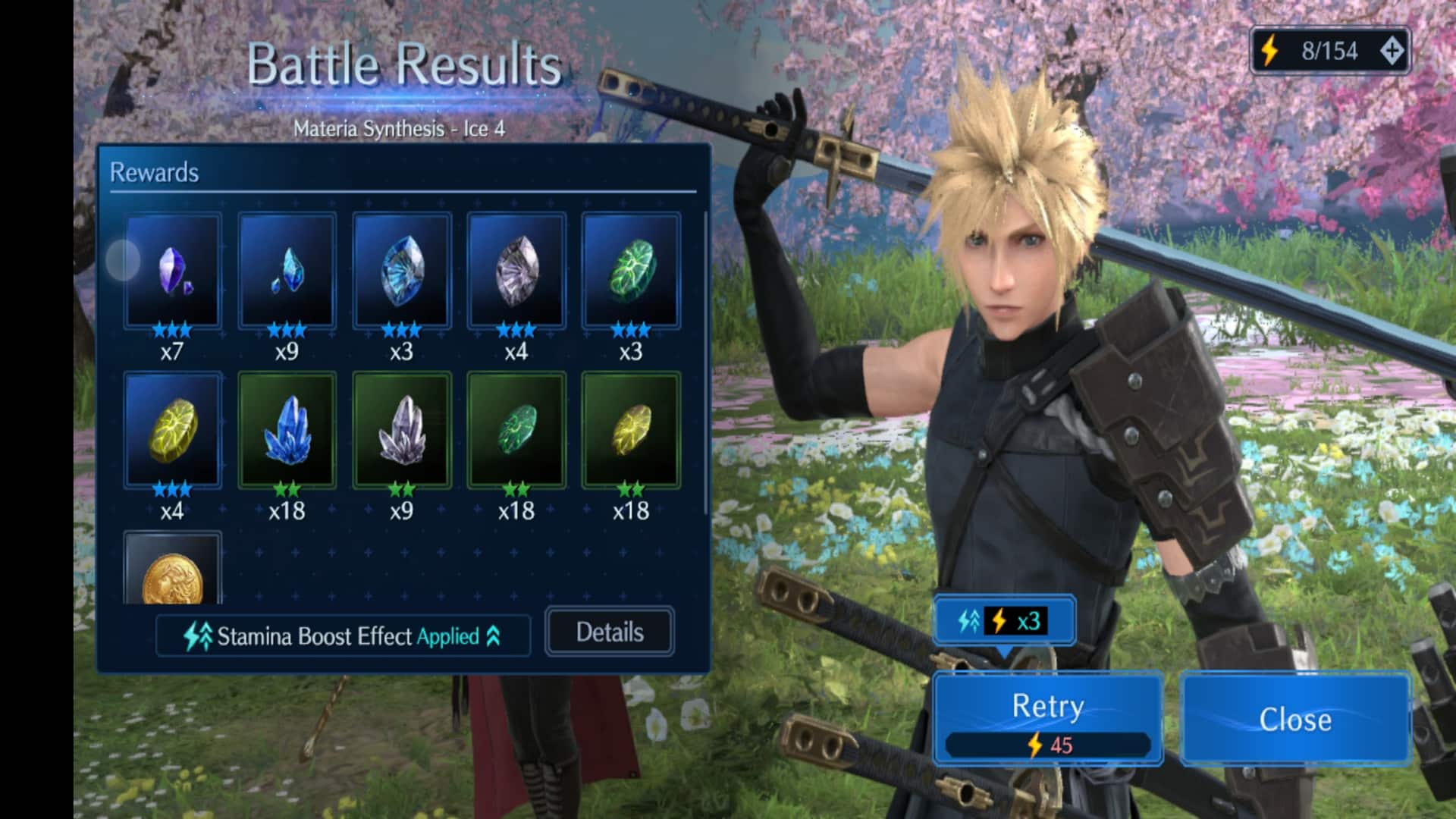 The synthesis quest drop quantities leave a lot to be desired.