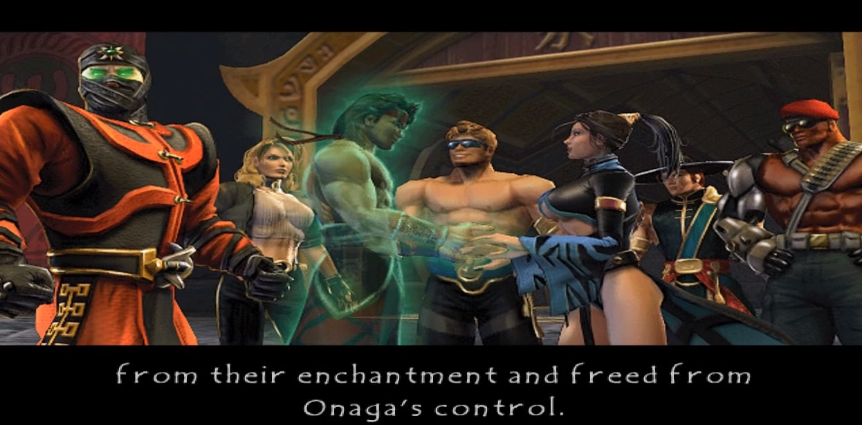 Kenshi freeing Ermac is the most notable thing he's done in two decades.