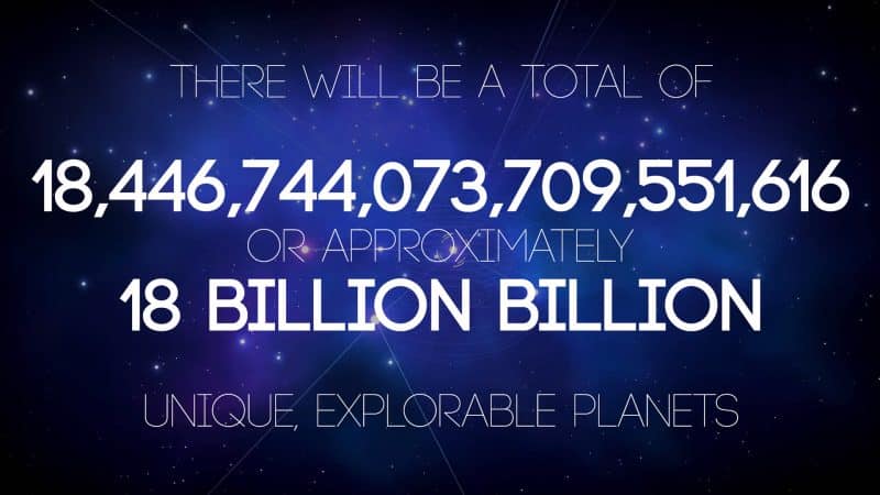 The Mind-Boggling Scale of No Man's Sky's Universe Map Size
