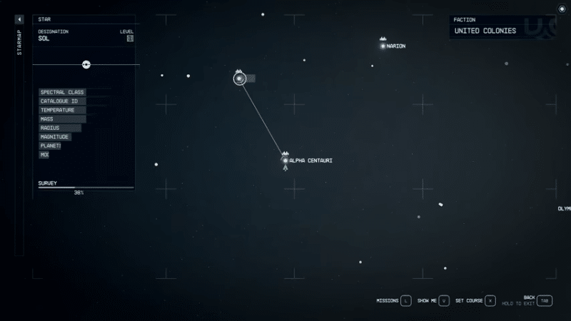 Where is paradiso in starfield