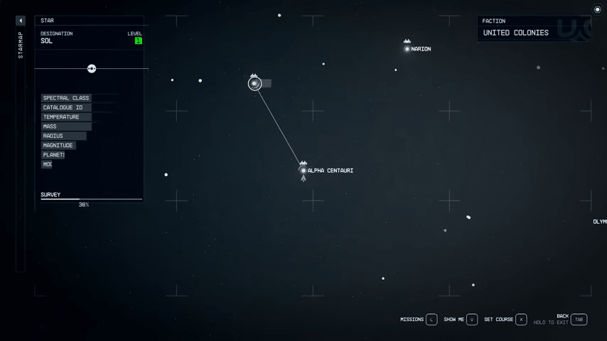 Where is paradiso in starfield