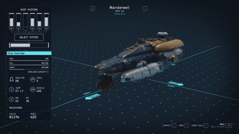 Best early game ships in starfield