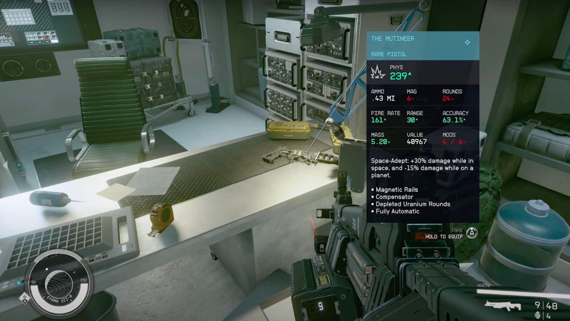 Starfield weapon tiers