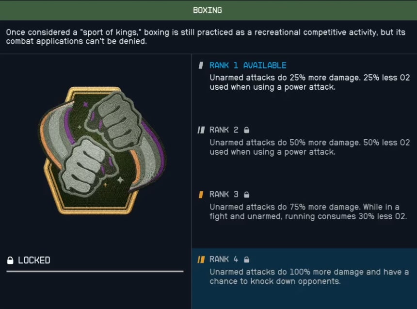 starfield physical skills