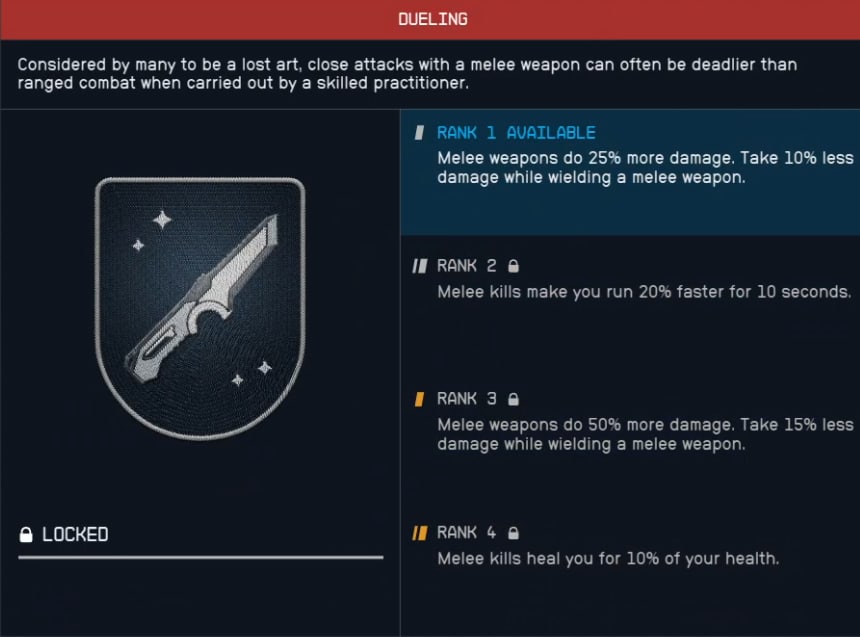 starfield combat skills