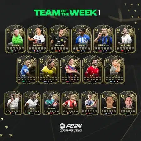 EA FC 24 Team of the Week 1