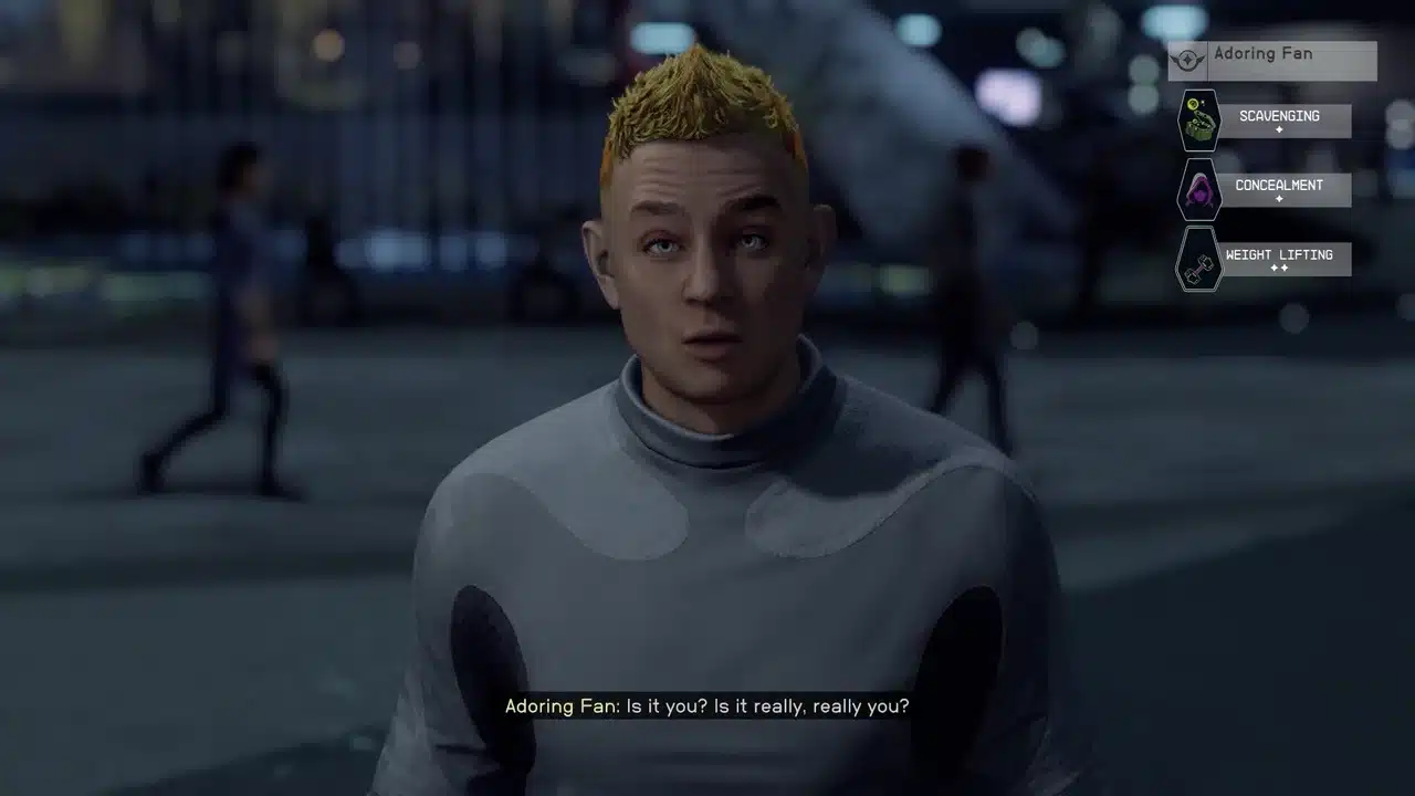 starfield adoring fan