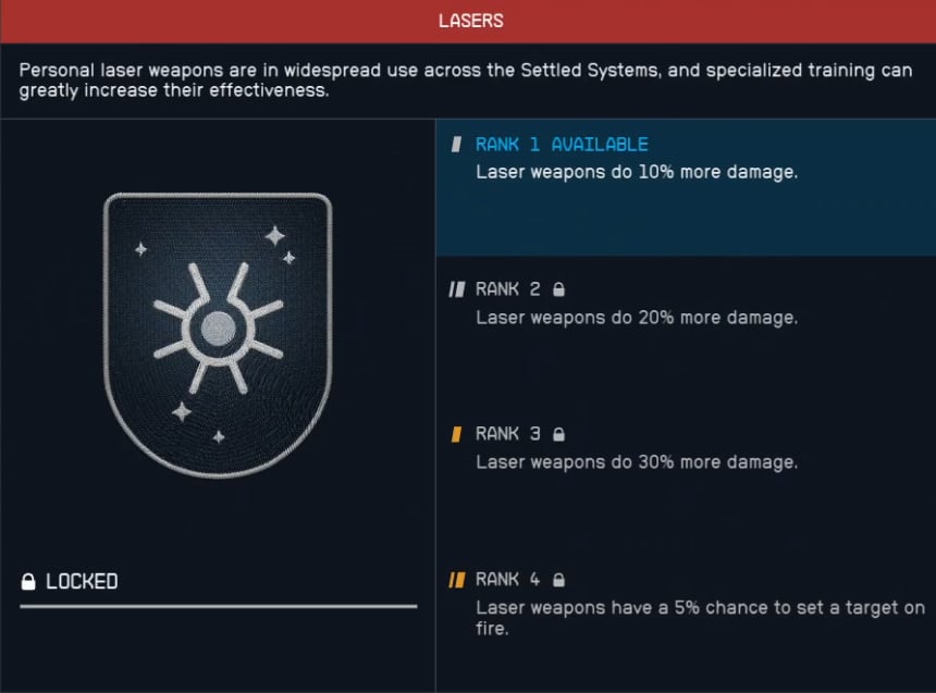 starfield combat skills