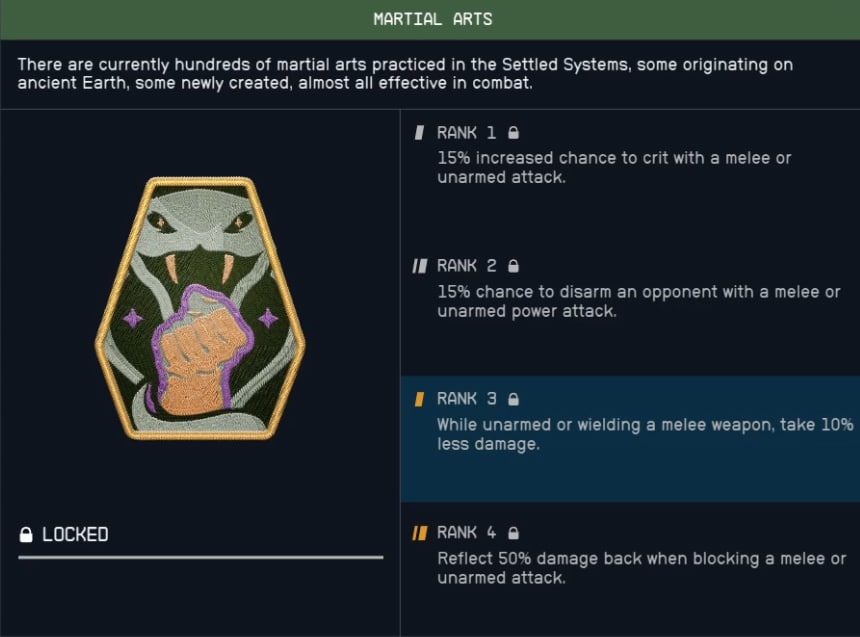 starfield physical skills