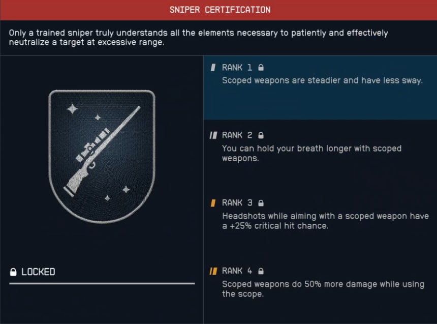 starfield combat skills