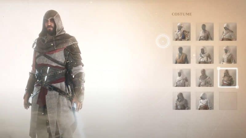 AC Mirage All Outfits