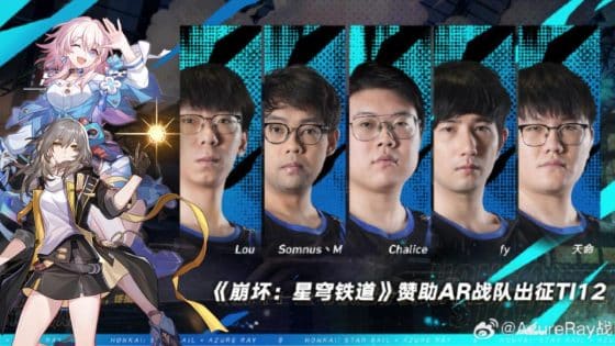 Honkai Joins Forces with Azure Ray as Sponsor for TI12