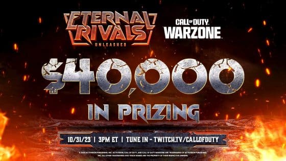 $40K Eternal Rivals Unleashed Call of Duty Warzone Tournament Starts Today