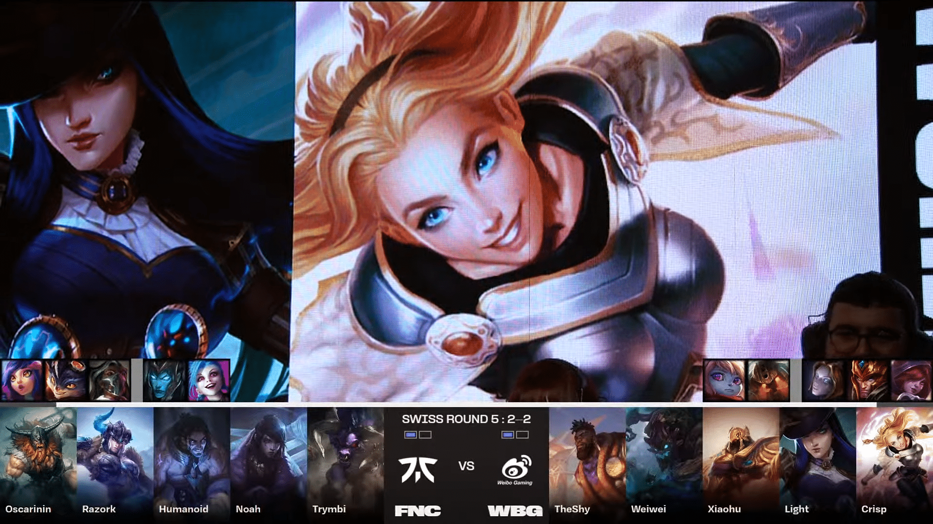 fnatic vs weibo gaming worlds