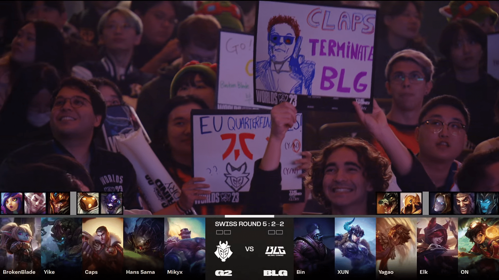 fnatic vs weibo gaming worlds