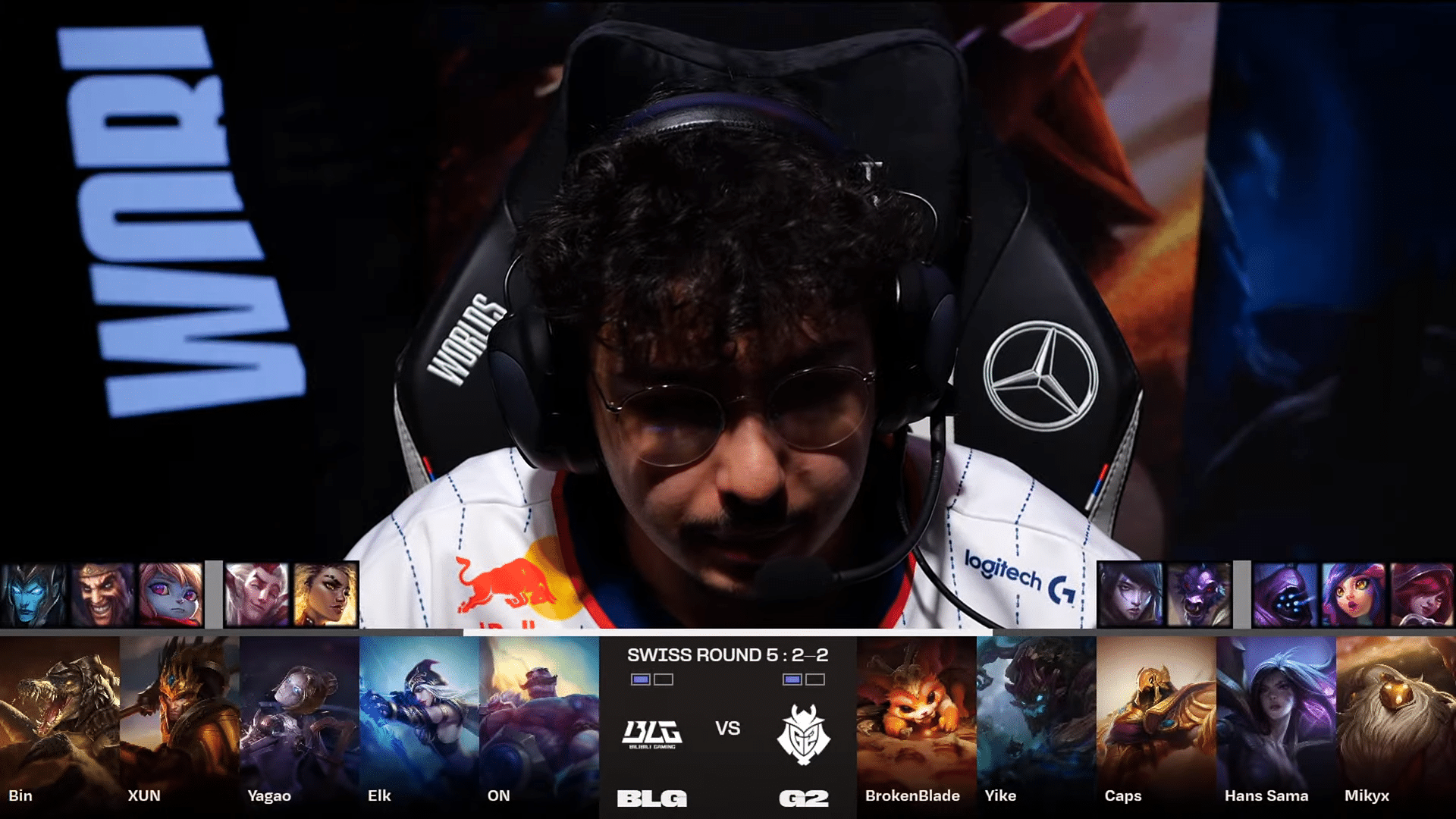 g2 esports vs blg worlds