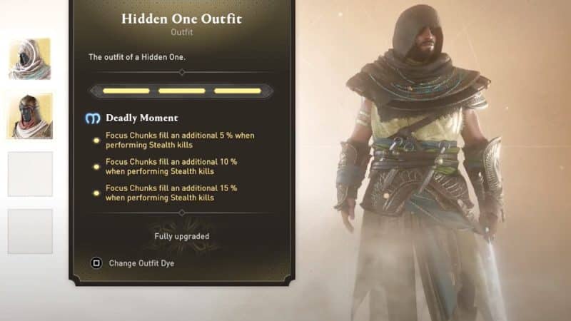 AC Mirage All Outfits