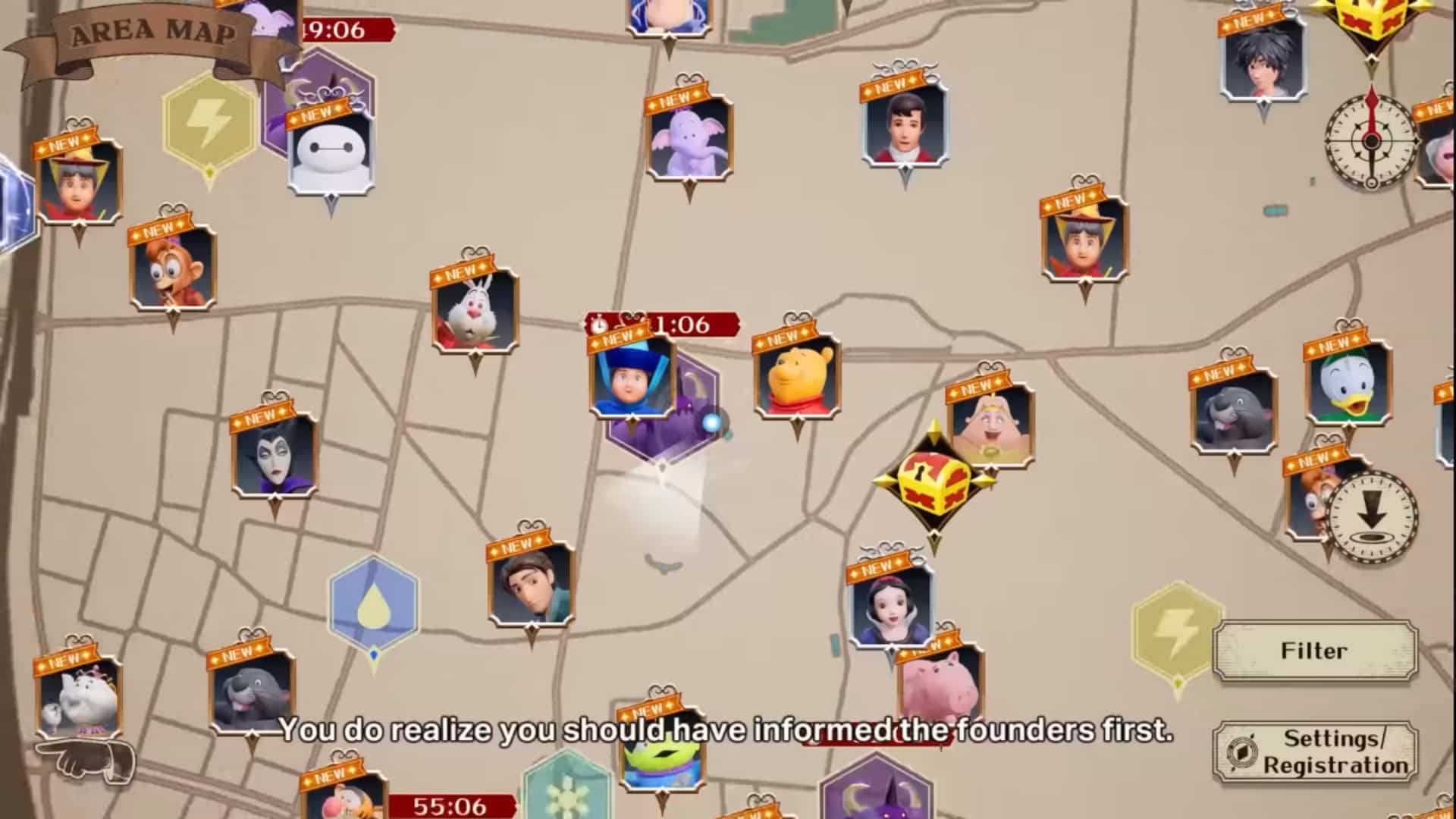 Pokémon Go players will feel right at home with Missing Link's GPS system functionality.