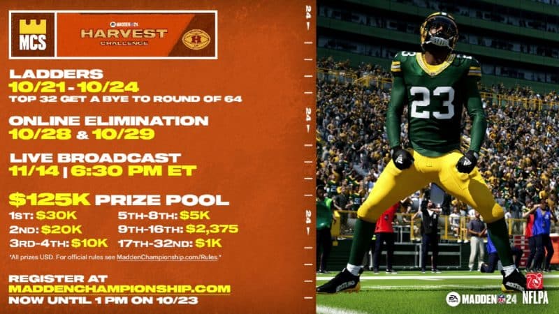 The start of the MCS Harvest Challenge is just days away! Will you be tuning in?