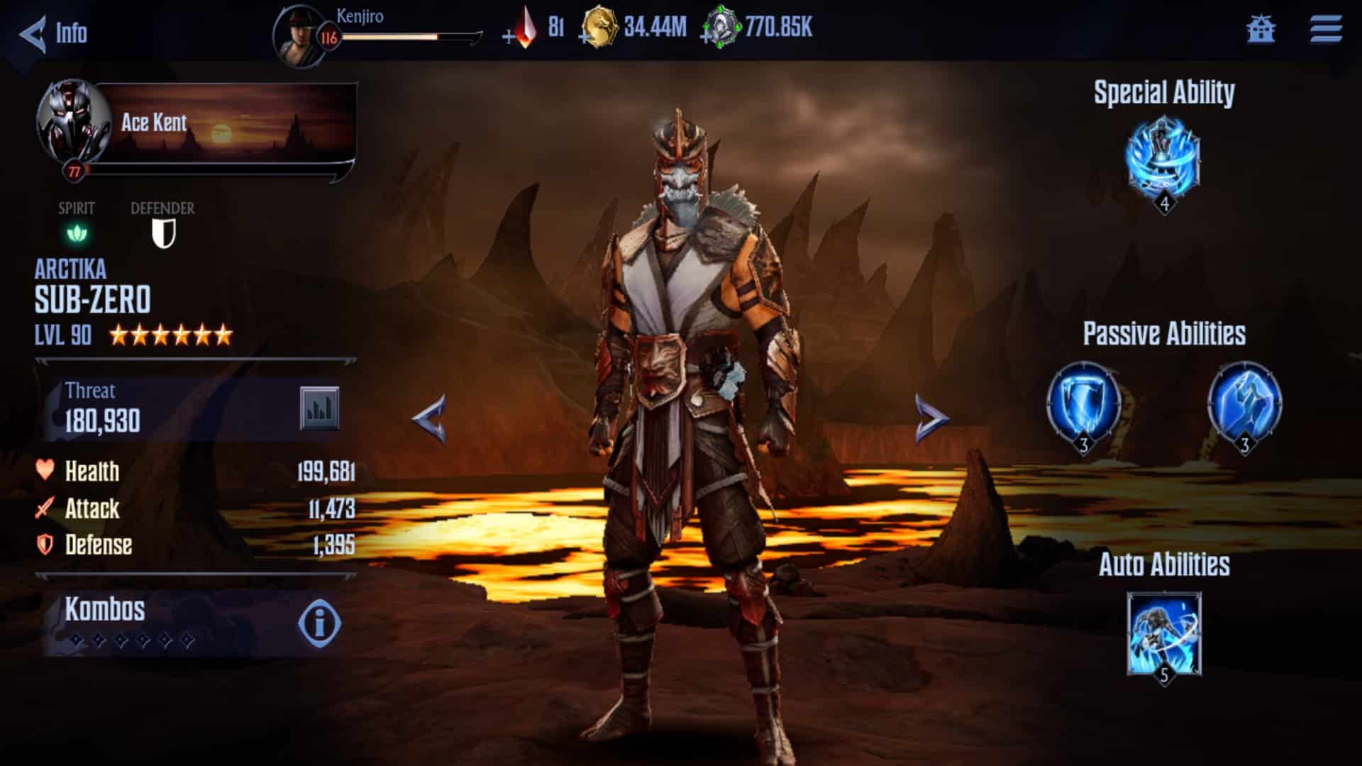 Arctika Sub-Zero has the potential to function as several types of Defenders. 