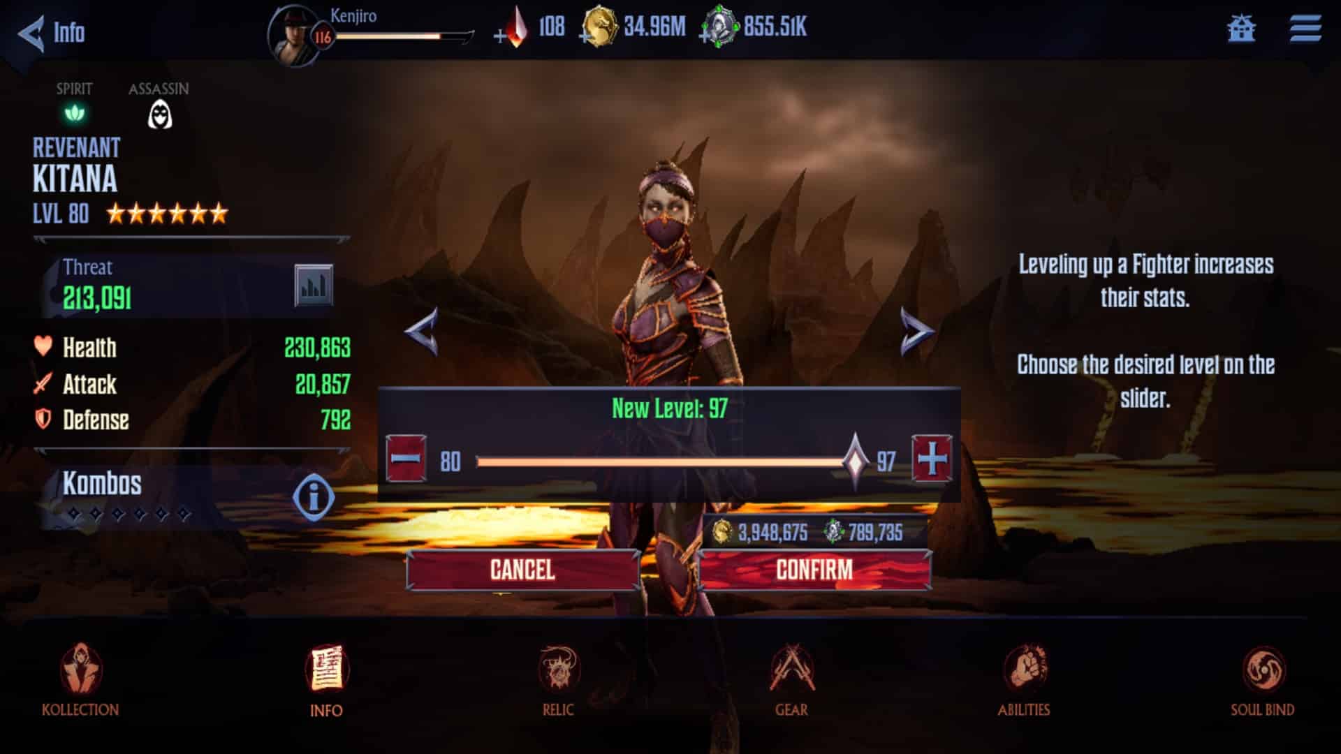 Maxing out characters costs a ton of resources. Never waste any resources. 