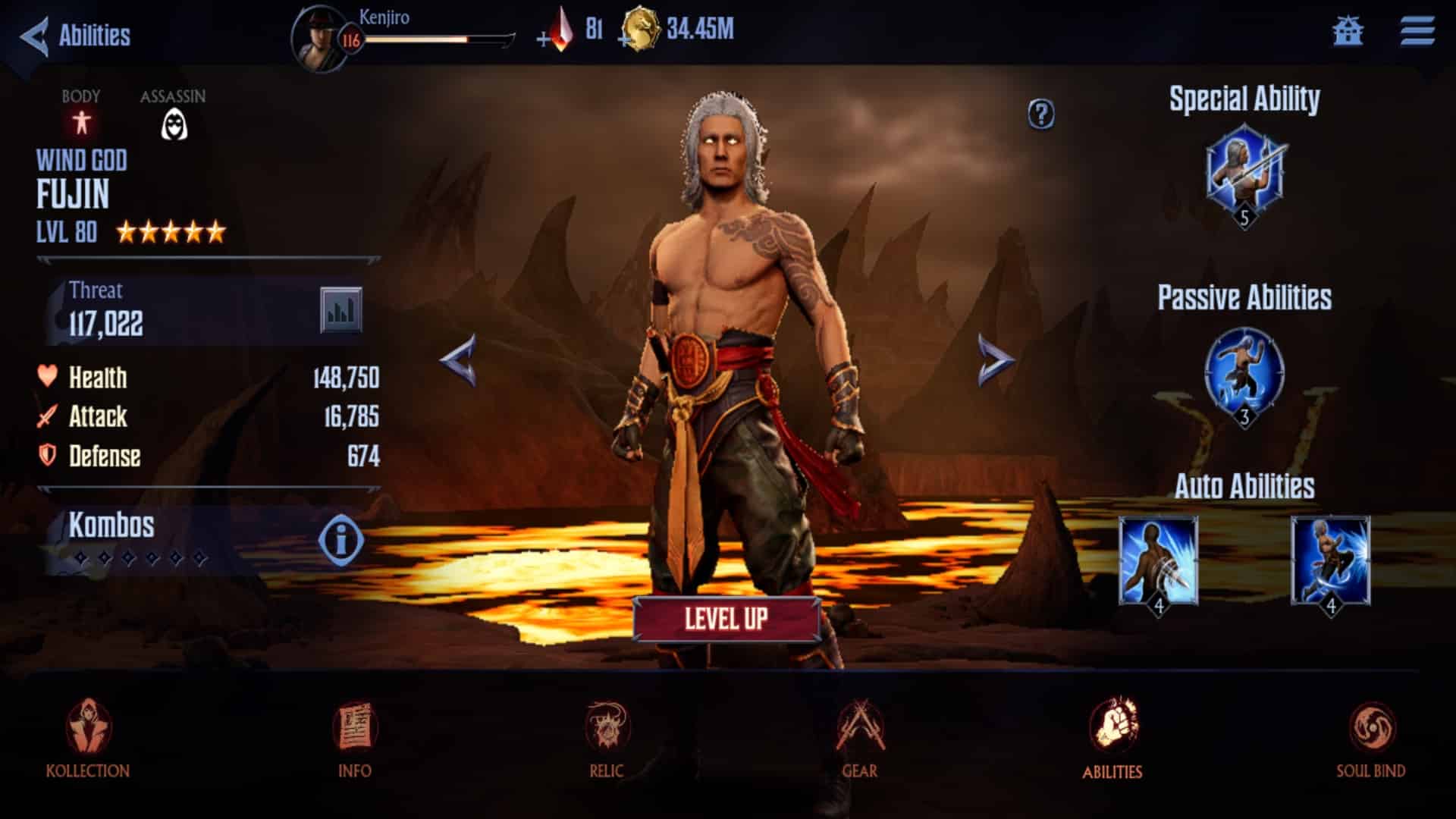 Wind God Fujin takes some time getting used to, but is a potent damage dealer.