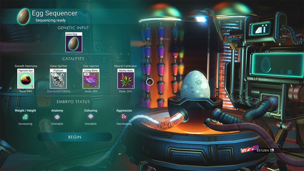 Finding and Farming Hypnotic Eyes - No Man's Sky Guide