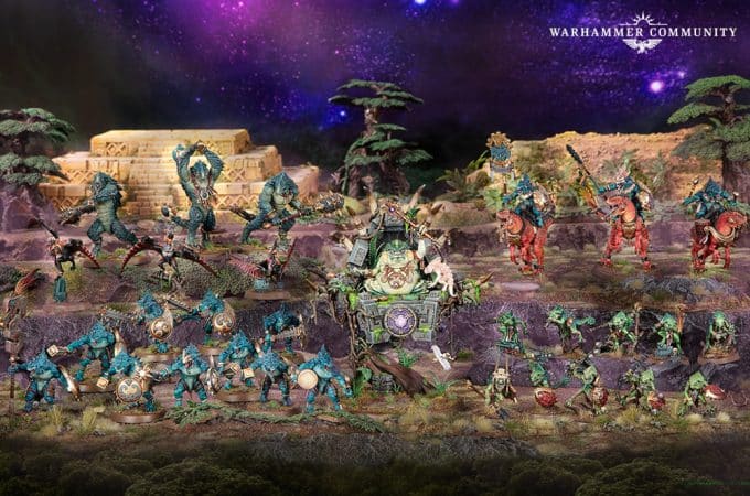 Warhammer Age of Sigmar Christmas Boxes Seraphon
