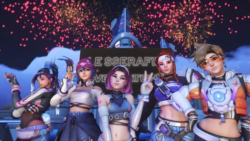 Overwatch 2 x LE SSERAFIM Event Coming November 1