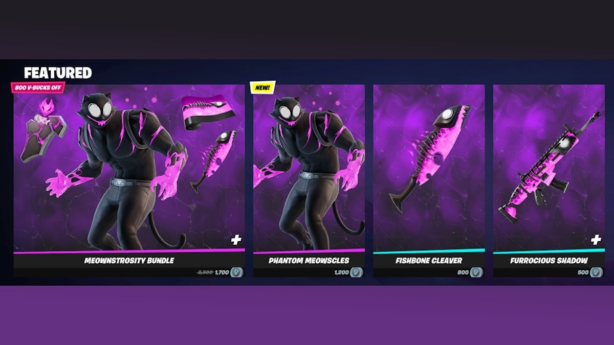 Phantom Meowscles Fortnite