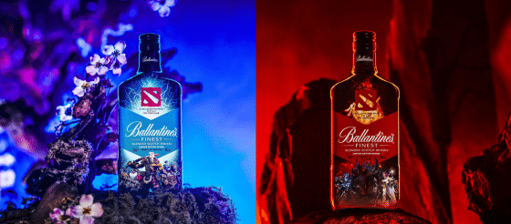 Ballantines Dota 2 Collab – Dota 2-themed Whiskey in China