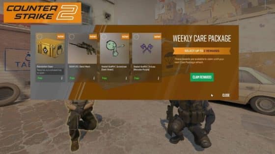 CS2 Weekly Reset – When to Expect From the Weekly Care Package?