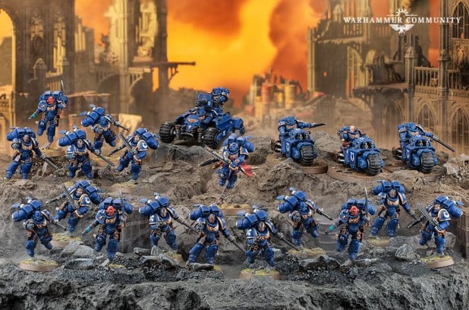 Warhammer 40k Christmas Boxes Space Marines