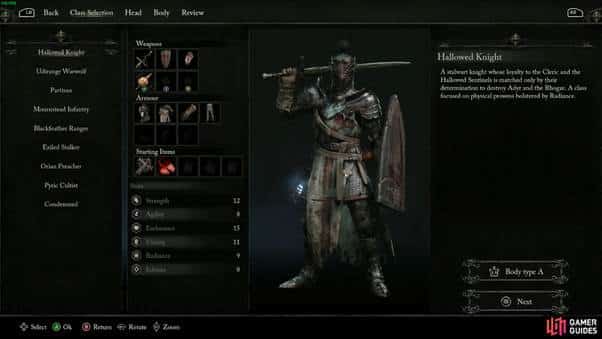Lords of the Fallen: Find Your Best Starting Class