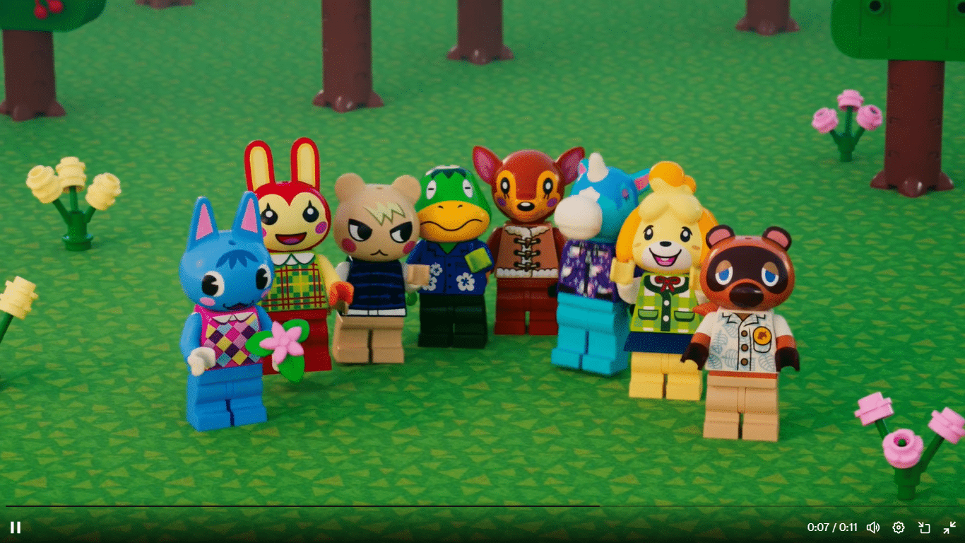 Lego Launches Animal Crossing Set with Tom Nook and Isabelle