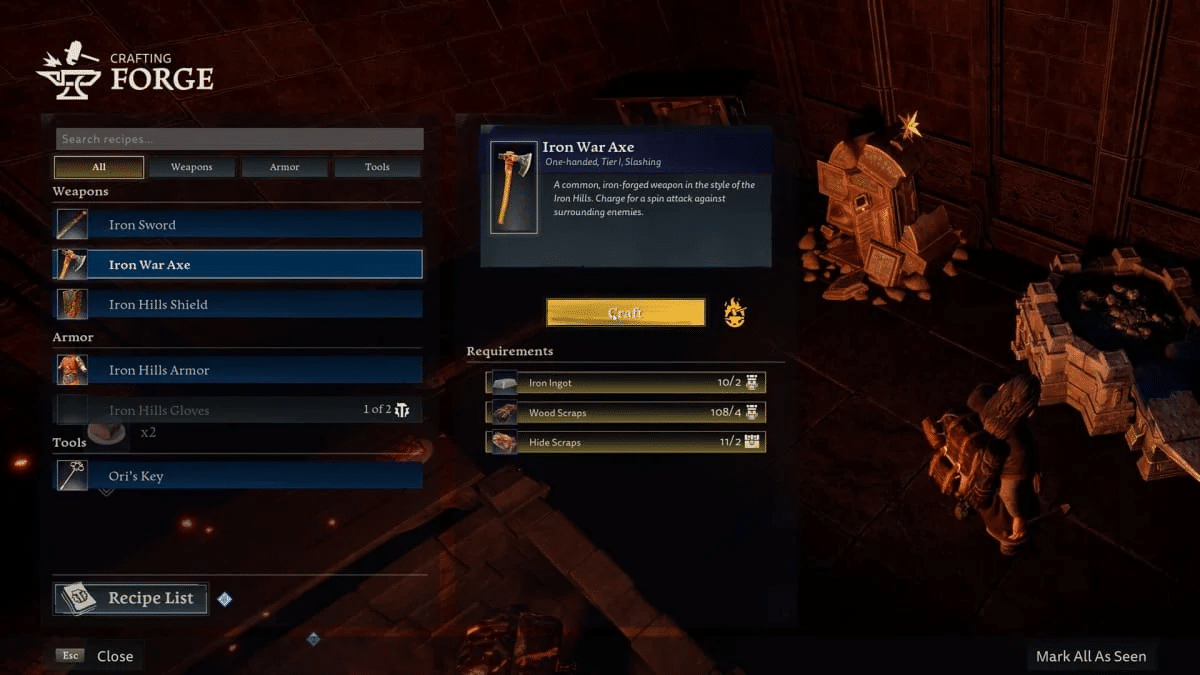 Best Weapons In Return To Moria- Everything From A-Z