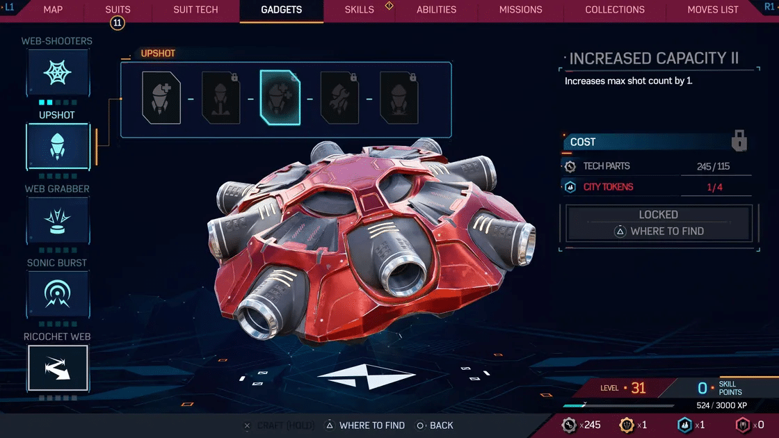 How To Get Tech Parts And Tokens in Marvel’s Spider-Man 2