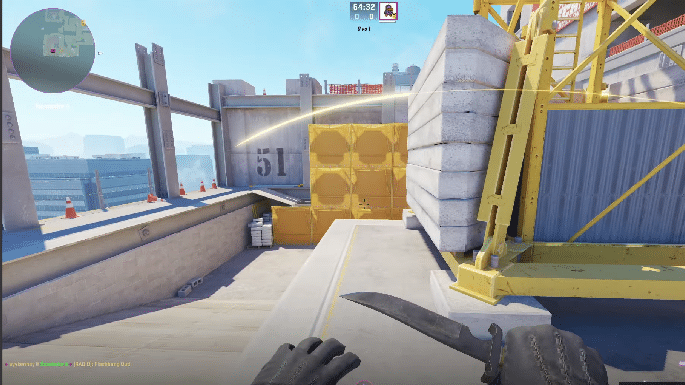 Ramp Rush Denying Flashbang - Vertigo Utility Line-ups