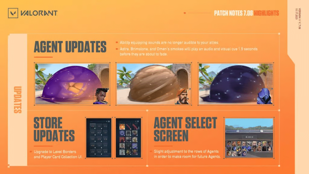 Valorant 7.08 Patch Notes: Smoke Visual Adjustments, Premier Changes, and More