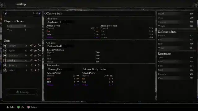 lords of the fallen level cap