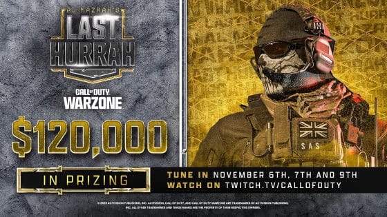 Al Mazrah’s Last Hurrah 120K Call of Duty Warzone Tournament Format & Schedule