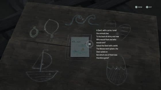 Alan Wake 2 Coffee World Rhyme Puzzle Solution