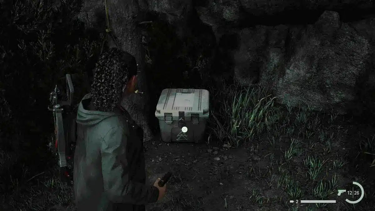 Alan Wake 2 Coffee World stash