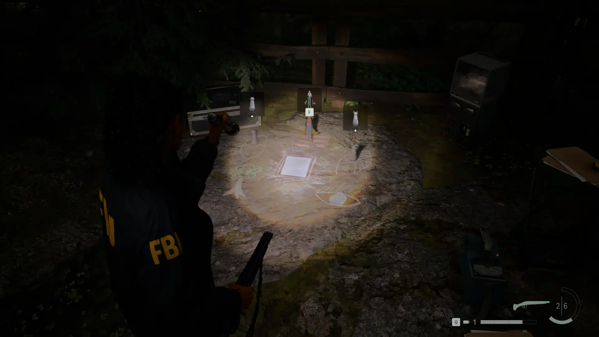 Alan Wake 2 Private Cabin