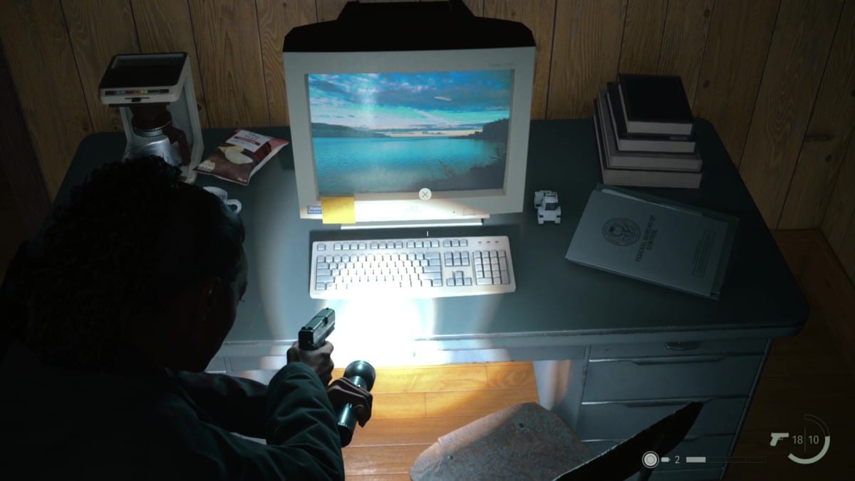 Alan Wake 2 computer password