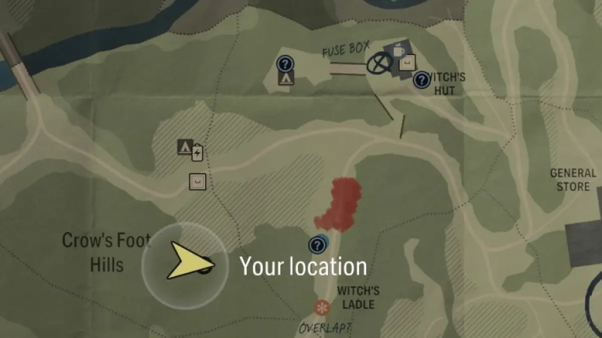 Alan Wake 2 streamside stash