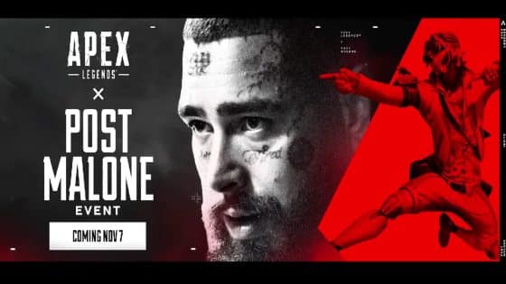 Apex Legends x Post Malone Collaboration Event Details