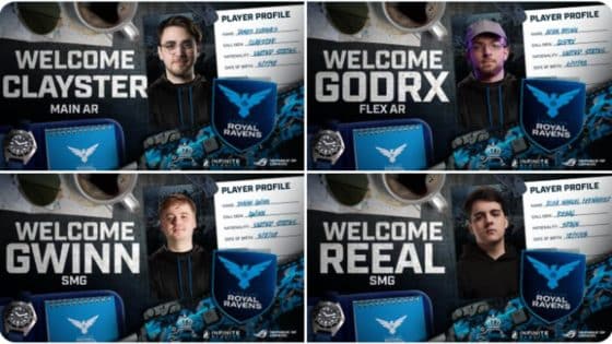 Carolina Royal Ravens Announce MW3 Roster