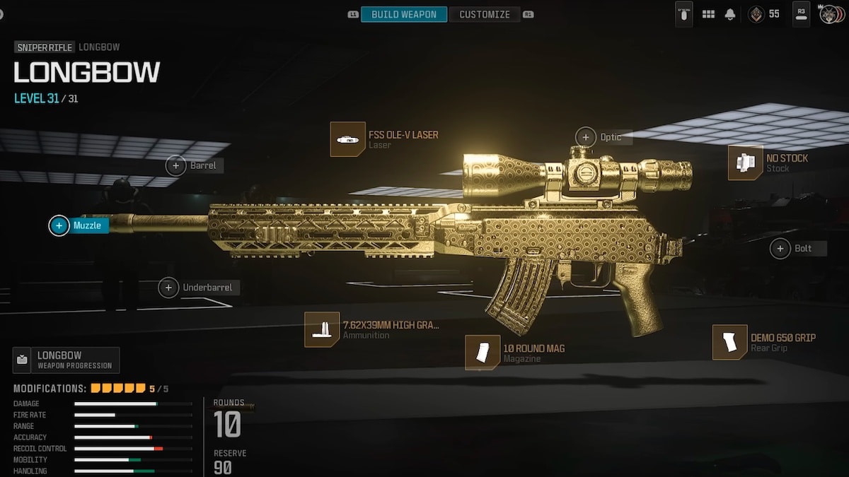 Best Longbow Class MW3