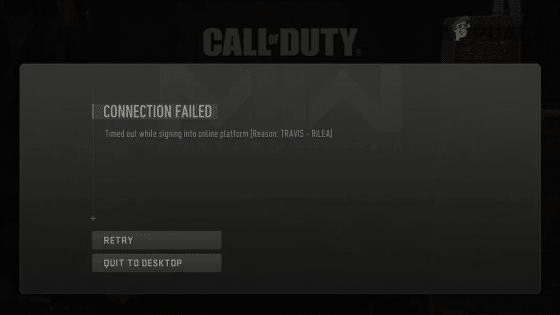 How to Fix Call of Duty: Modern Warfare 3 Travis-Rilea Error Code